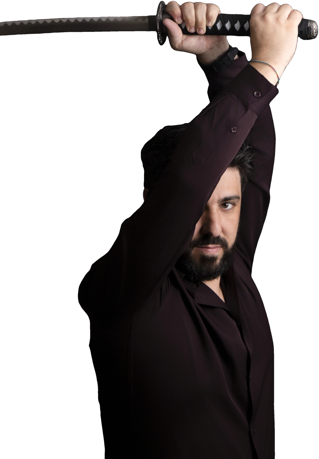 Nefta Nervo, el Kung-Fu del Marketing, con su katana