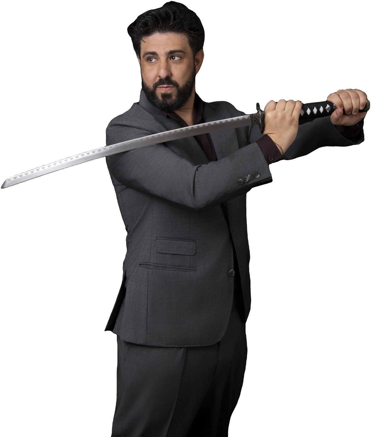 Nefta Nervo, el Kung-Fu del Marketing, con su katana