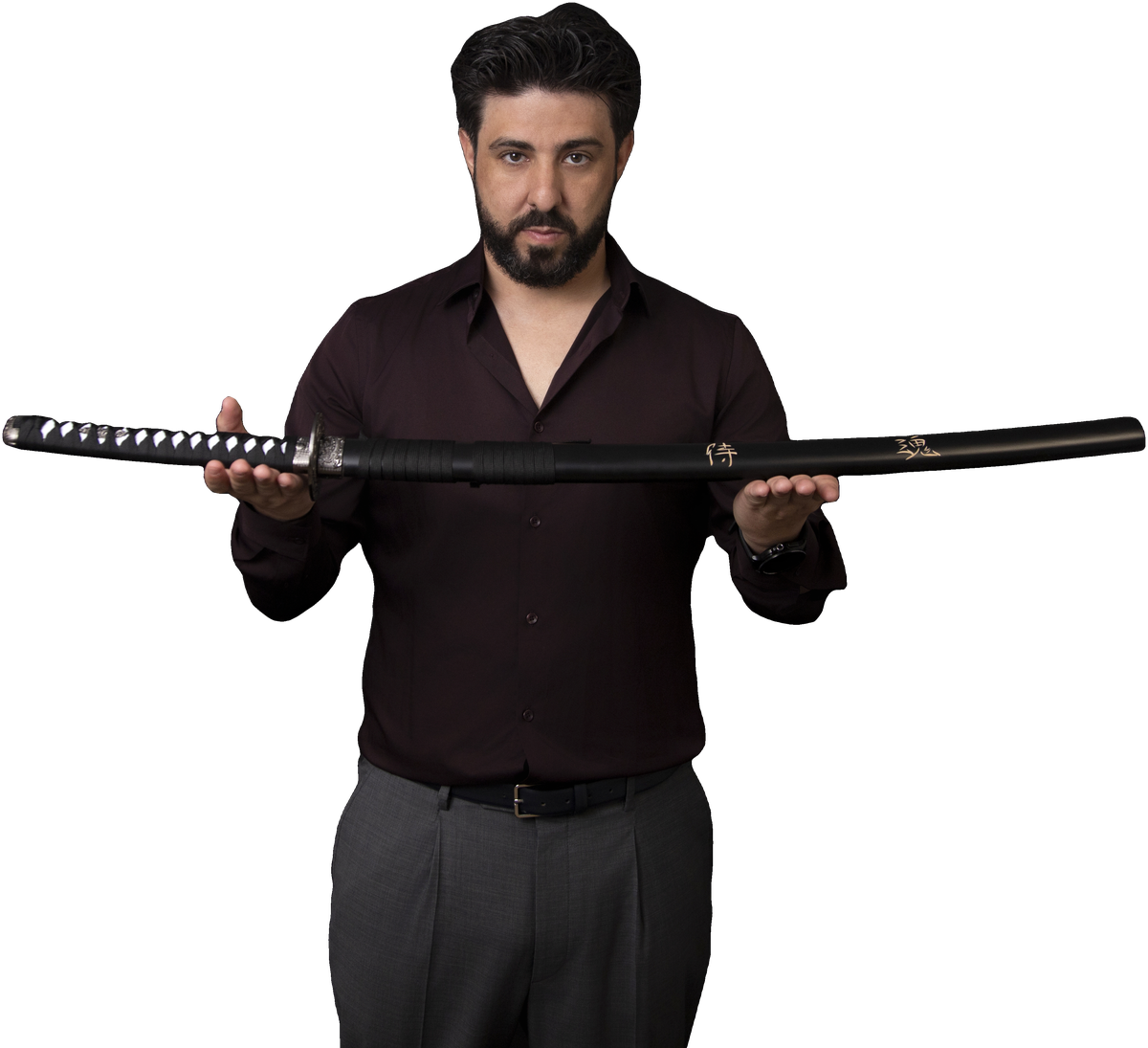 Nefta Nervo, el Kung-Fu del Marketing, con su katana