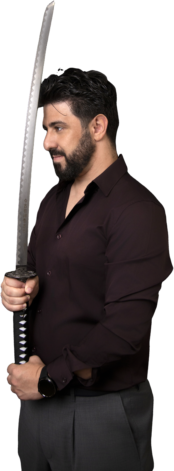 Nefta Nervo, el Kung-Fu del Marketing, con su katana